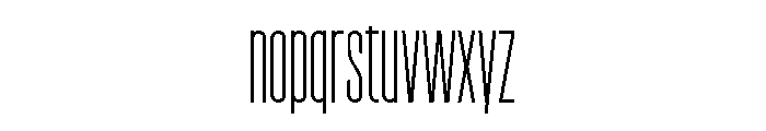 Garaje1603 Medium Font LOWERCASE