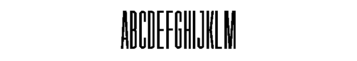 Garaje1703 Black Font UPPERCASE