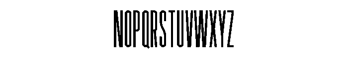 Garaje1703 Black Font UPPERCASE