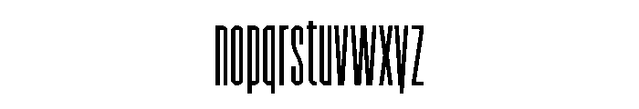 Garaje1703 Black Font LOWERCASE