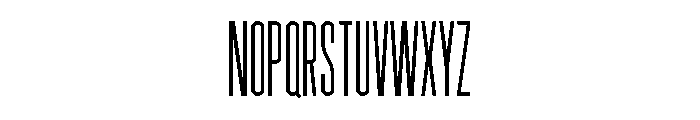Garaje1703 Bold Font UPPERCASE
