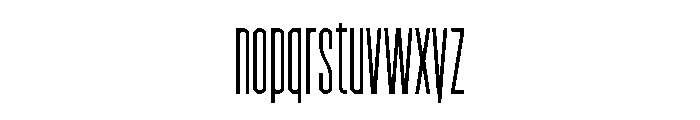 Garaje1703 Bold Font LOWERCASE