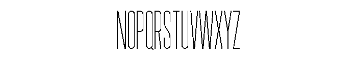 Garaje1703 Book Font UPPERCASE