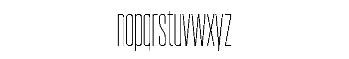 Garaje1703 Book Font LOWERCASE