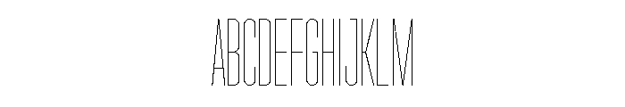Garaje1703 Light Font UPPERCASE