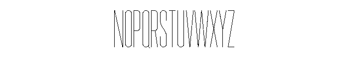 Garaje1703 Light Font UPPERCASE