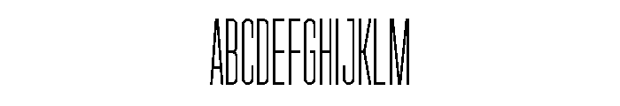 Garaje1703 Medium Font UPPERCASE