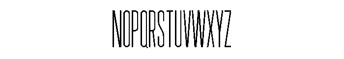 Garaje1703 Medium Font UPPERCASE
