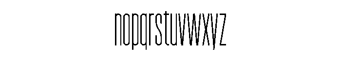 Garaje1703 Medium Font LOWERCASE