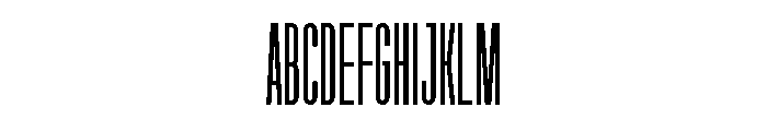 Garaje1803 Black Font UPPERCASE