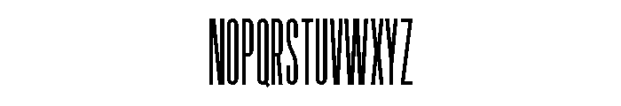 Garaje1803 Black Font UPPERCASE