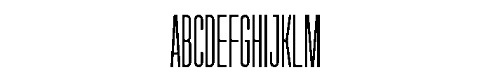 Garaje1803 Bold Font UPPERCASE
