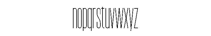 Garaje1803 Book Font LOWERCASE