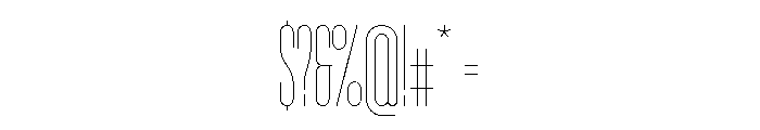 Garaje1803 Light Font OTHER CHARS