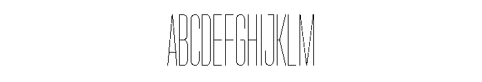 Garaje1803 Light Font UPPERCASE