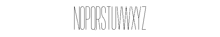 Garaje1803 Light Font UPPERCASE