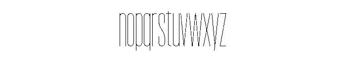 Garaje1803 Light Font LOWERCASE