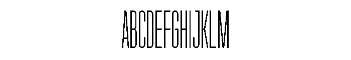 Garaje1803 Medium Font UPPERCASE