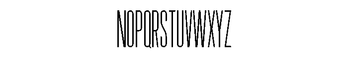 Garaje1803 Medium Font UPPERCASE