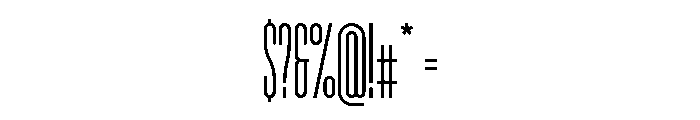Garaje1903 Bold Font OTHER CHARS