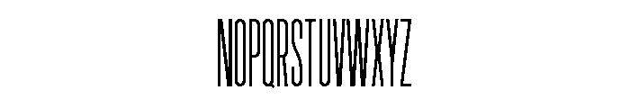 Garaje1903 Bold Font UPPERCASE