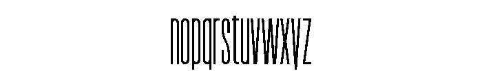 Garaje1903 Bold Font LOWERCASE