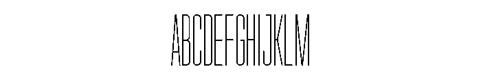 Garaje1903 Book Font UPPERCASE