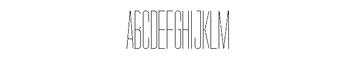 Garaje1903 Light Font UPPERCASE