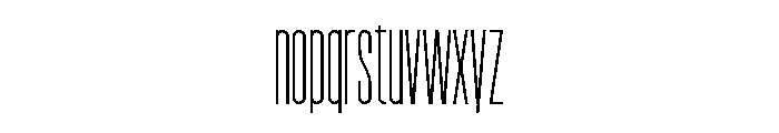 Garaje1903 Medium Font LOWERCASE