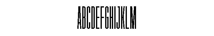 Garaje2003 Black Font UPPERCASE