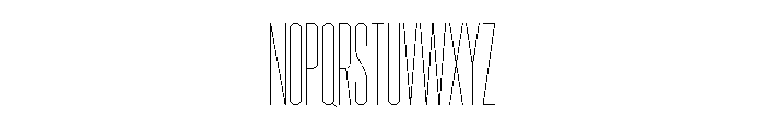 Garaje2003 Light Font UPPERCASE