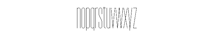 Garaje2003 Light Font LOWERCASE