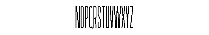 Garaje2103 Bold Font UPPERCASE