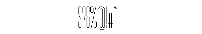 Garaje2103 Book Font OTHER CHARS