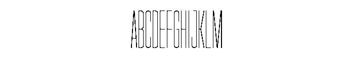 Garaje2103 Book Font UPPERCASE