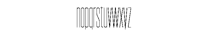 Garaje2103 Book Font LOWERCASE
