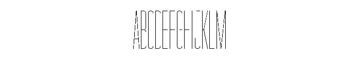 Garaje2103 Light Font UPPERCASE