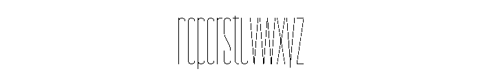 Garaje2103 Light Font LOWERCASE