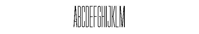 Garaje2103 Medium Font UPPERCASE