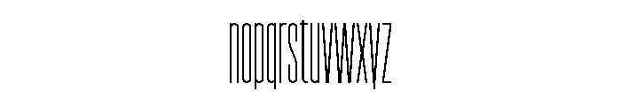 Garaje2103 Medium Font LOWERCASE