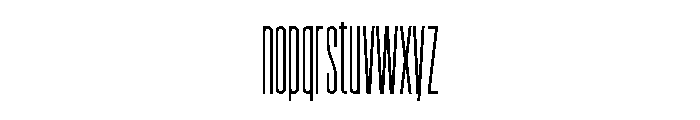 Garaje2203 Bold Font LOWERCASE
