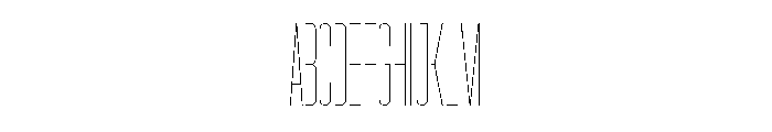 Garaje2203 Light Font UPPERCASE