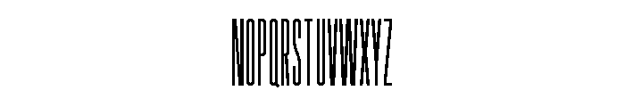 Garaje2303 Black Font UPPERCASE