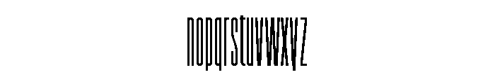 Garaje2303 Black Font LOWERCASE