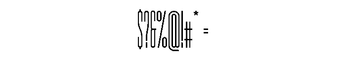 Garaje2303 Bold Font OTHER CHARS