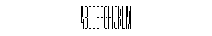 Garaje2303 Bold Font UPPERCASE