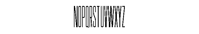 Garaje2303 Bold Font UPPERCASE