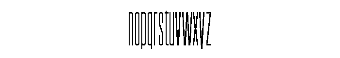 Garaje2303 Bold Font LOWERCASE