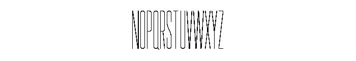 Garaje2303 Book Font UPPERCASE