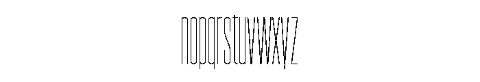 Garaje2303 Book Font LOWERCASE